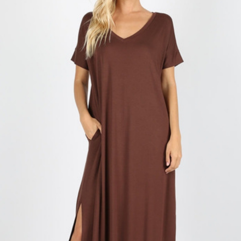 Americano Maxi Tee Dress